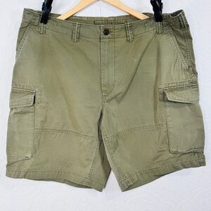 Polo Ralph Lauren sz 40 Men's Cargo Cotton Shorts Relaxed Fit Army Olive Green
